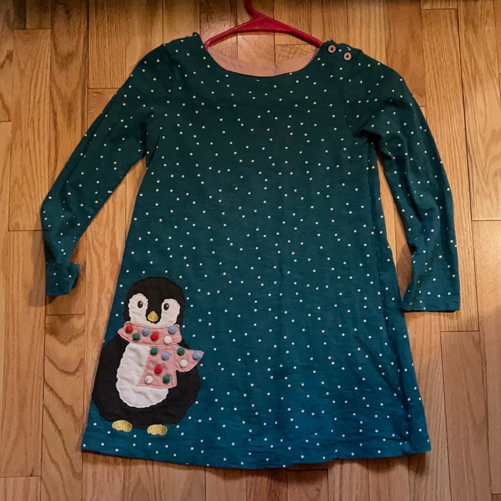 Mini Boden Winter Dress size 7-8 GUC